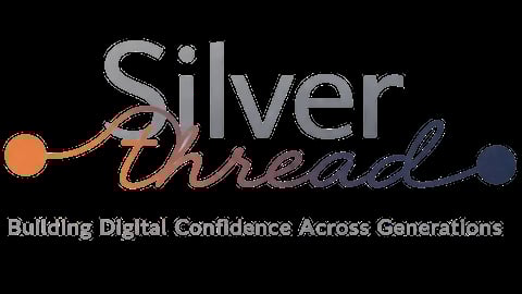 Silver Thread logo with tagline Building Digital Confidence Across Generations